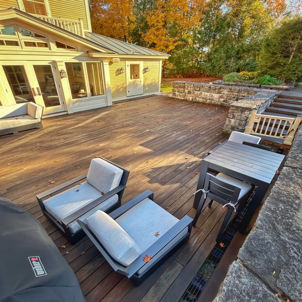 Garapa Deck Resealed (Photo: Glen Gehrkens)