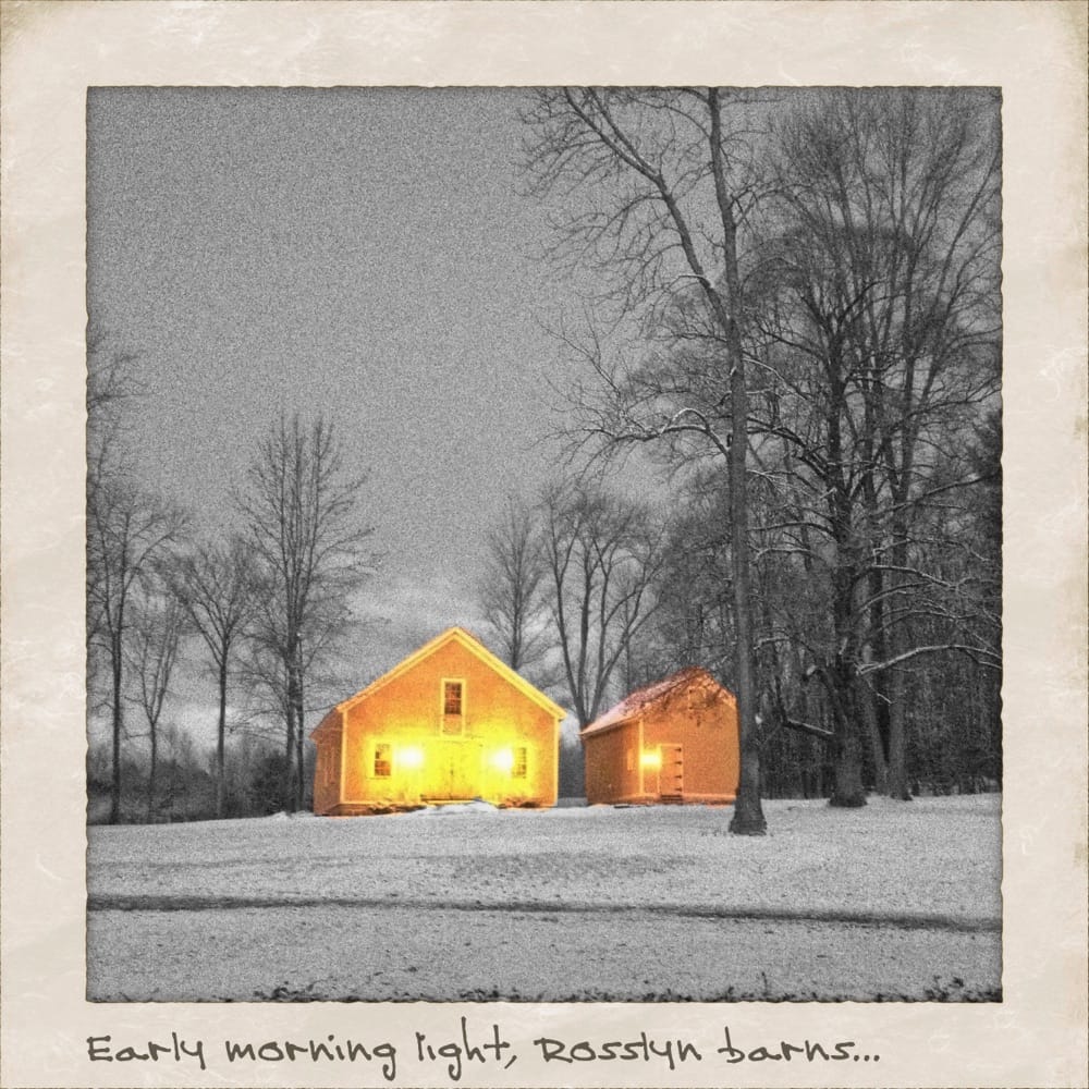 Winter​ Lowlights: Rosslyn Barns on January 17, 2012 (Photo: Geo Davis)