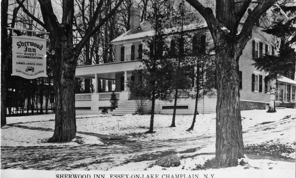 Sherwood Inn Postcard (Source: Rosslyn Private Collection)