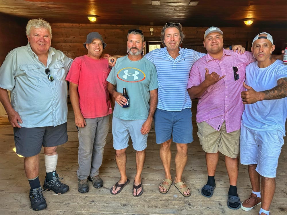 Peter, Aaron, Glen, Geo, Supi, and Tony (Photo: Susan Bacot-Davis)