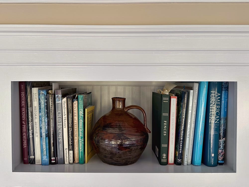 OMC Jug Between Books (Photo: Geo Davis)