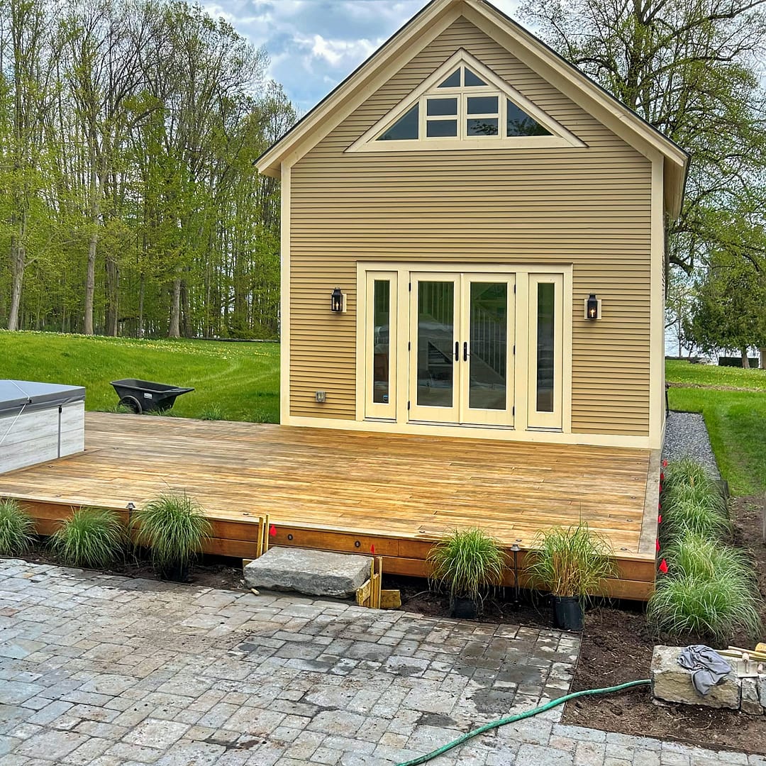Icehouse Hardscape Update, May 2024 (Photo: Glen Gherkins)