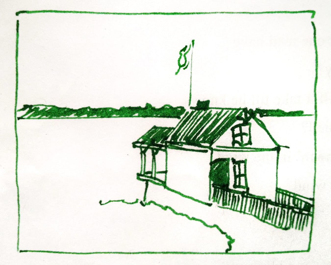 Boathouse Doodle, January 27, 2013 (Source: Geo Davis)