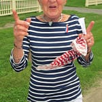 It was this big!, 4th of July parade, Essex, NY 2013
