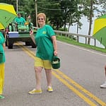 Spreading the Fun, 4th of July parade, Essex, NY 2013