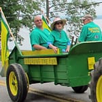 Spreading the Fun, 4th of July parade, Essex, NY 2013