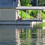 You can see your boathouse better here now. (Photo: Eve Ticknor)