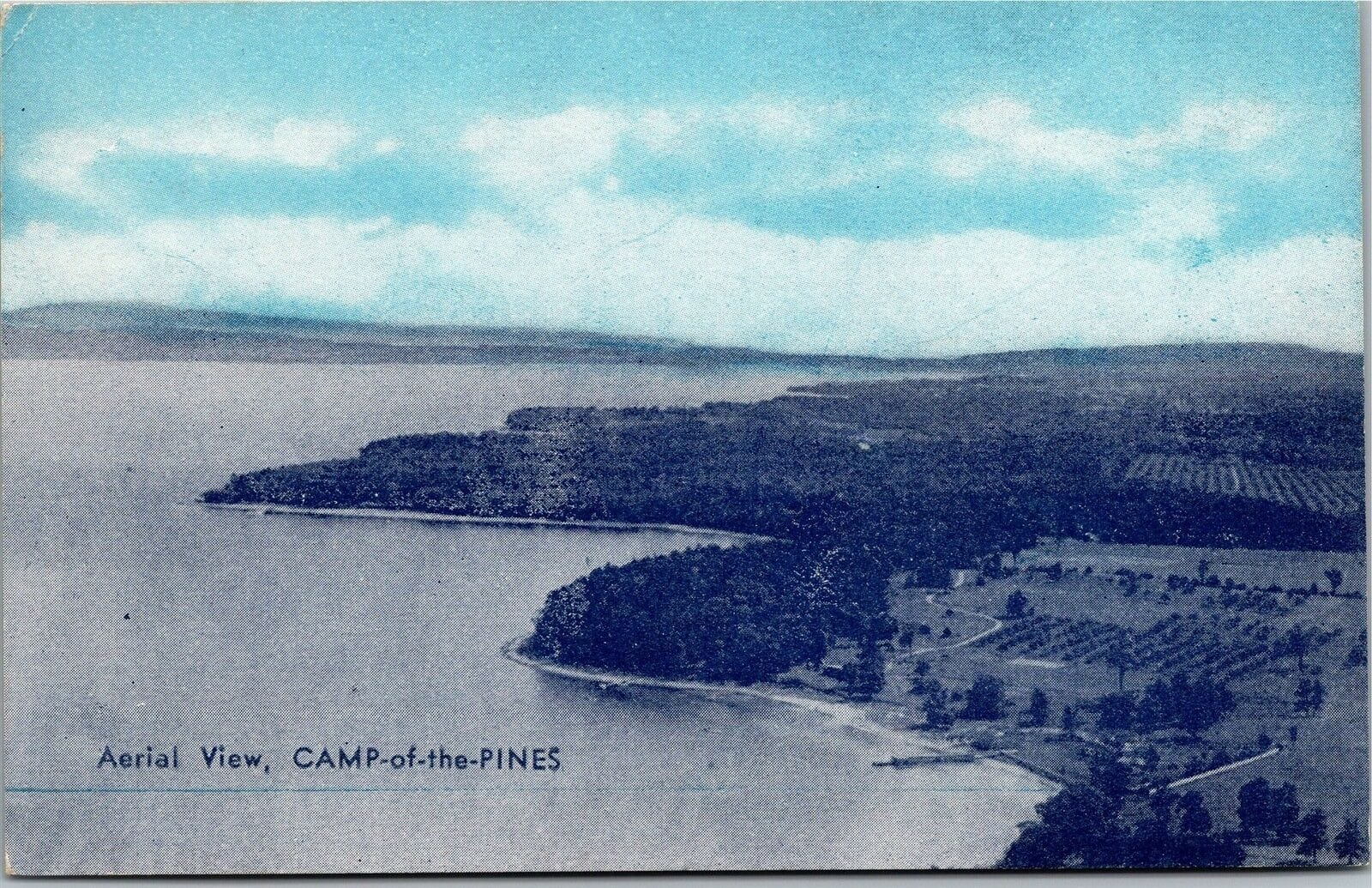 Camp of the Pines, Areal View (front)