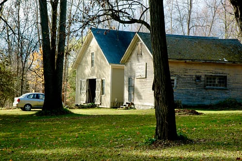 Ice House, Northeast Side: Photograph taken by Jason McNulty on November 8, 2004 and sent to George and Susan on July 6, 2010 following his first return visit to Rosslyn, the home where he grew up, since his parents sold the property to us. Ice House, Northeast Side: Photograph taken by Jason McNulty on November 8, 2004 and sent to George and Susan on July 6, 2010 following his first return visit to Rosslyn, the home where he grew up, since his parents sold the property to us.