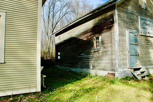 Ice House, Southeast Side: Photograph taken by Jason McNulty on November 8, 2004 and sent to George and Susan on July 6, 2010 following his first return visit to Rosslyn, the home where he grew up, since his parents sold the property to us. Ice House, Southeast Side: Photograph taken by Jason McNulty on November 8, 2004 and sent to George and Susan on July 6, 2010 following his first return visit to Rosslyn, the home where he grew up, since his parents sold the property to us.