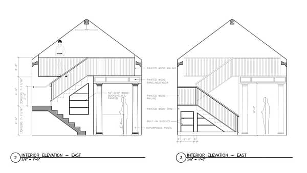 Icehouse interior elevations including repurposed columns, as of November 11, 2022 (Credit: Tiho Dimitrov) Icehouse interior elevations including repurposed columns, as of November 11, 2022 (Credit: Tiho Dimitrov)