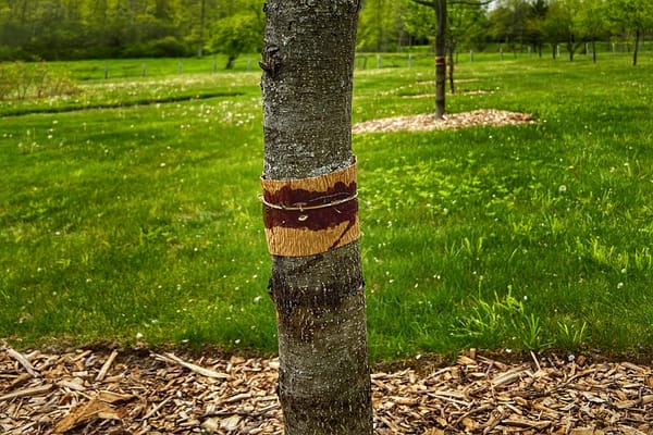 Tanglefoot & Fruit Trees: All Goo’ed Up! (Photo: R.P. Murphy)