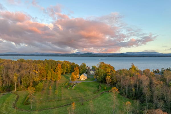 Golden Hour at Rosslyn, October 11, 2024 (Photo: Ed Huber of Splitrock Productions for Adirondack Premier Properties)