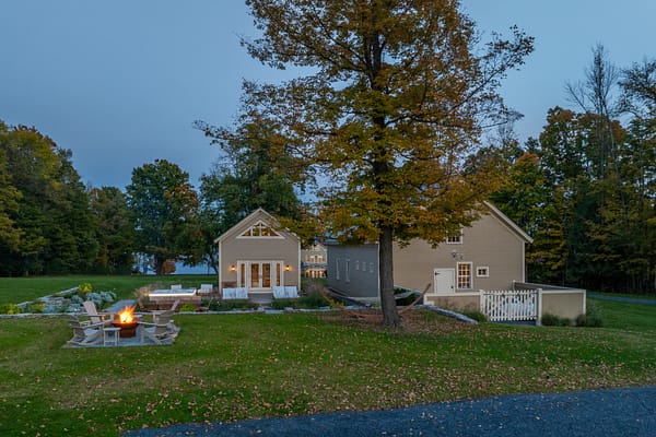 Saturday Night Fire Pit Behind the Barns, October 11, 2024 (Photo: Ed Huber)