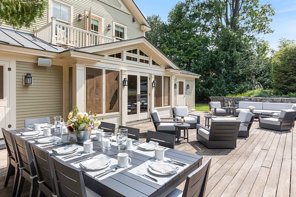 Rosslyn Deck, Screen Porch, and Balcony, Summer 2024 (Photo: Jen Cypress)