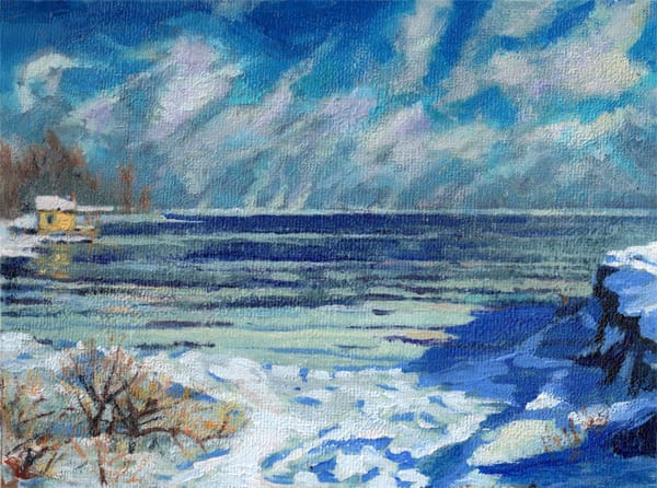 Rosslyn Boathouse, by Bill Amadon