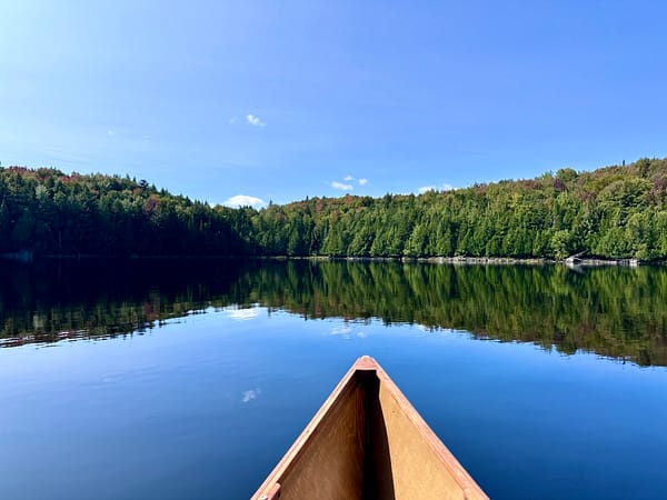 Paddling Rock Pond (Photo: Geo Davis)