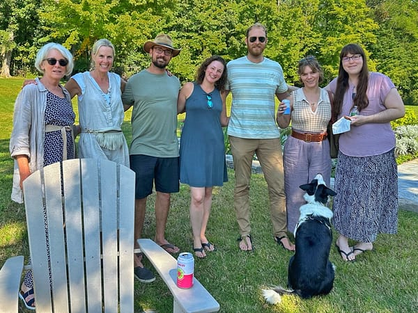 Elaine, Susan, David, Teddi, Cole, Bea and Katie (Photo: Geo Davis)