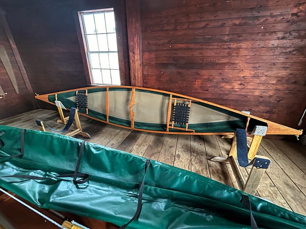 Custom canoe rehabilitation by Adirondack Guide Boat (Photo: Glen Gehrkens)