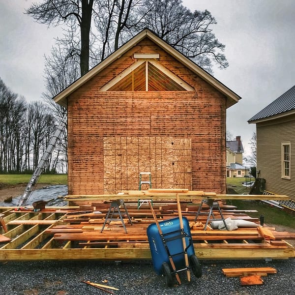 Icehouse Gable End Window, West Elevation, Exterior View (Photo: Hroth Ottosen) Icehouse Gable End Window, West Elevation, Exterior View (Photo: Hroth Ottosen)