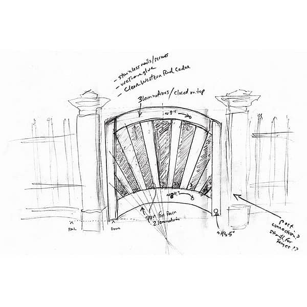 Tom Duca's Sunburst Gates (Photo: Geo Davis)