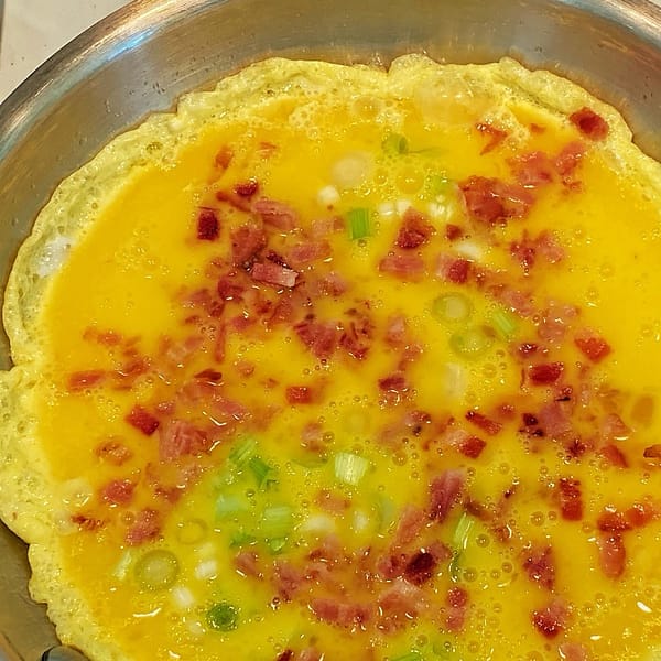 Cooking Green Zebra Eggs (Photo: Geo Davis)