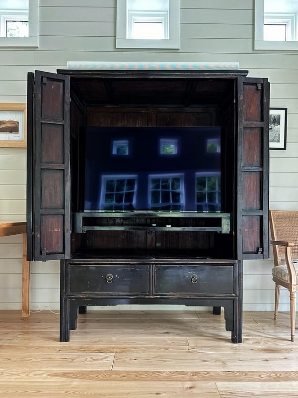 Antique Chinese Armoire Reimagined (Photo: Geo Davis)