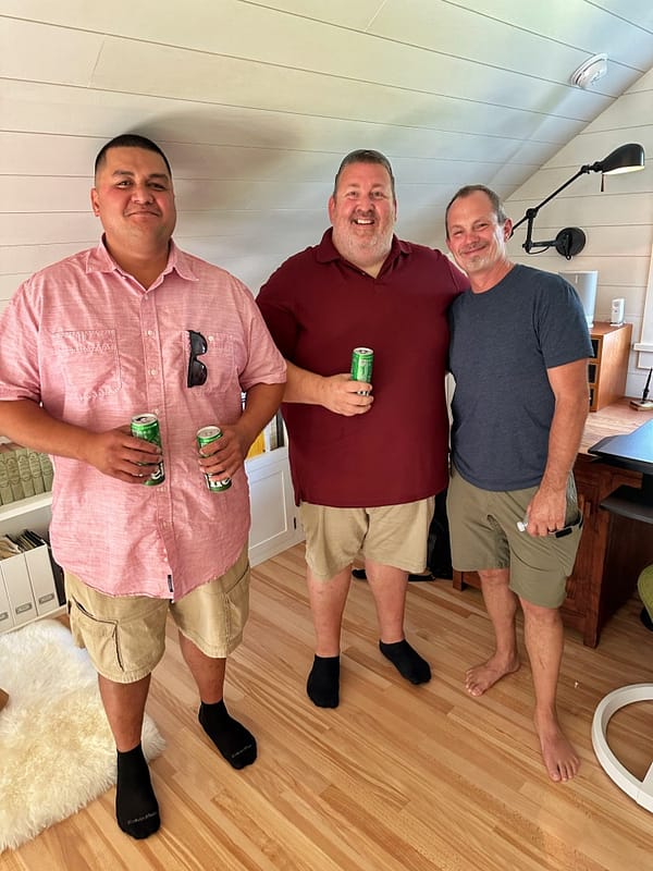 Supi, Justin, and Eric (Photo: Susan Bacot-Davis)