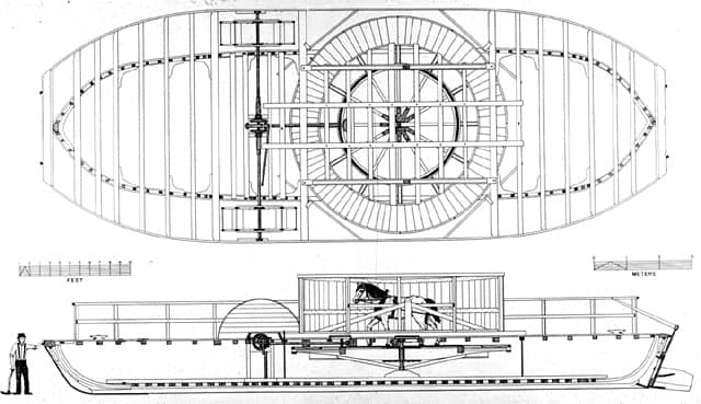 Horse Ferry Illustrations (Source: Texas A&M University, Nautical Archaeology Program)
