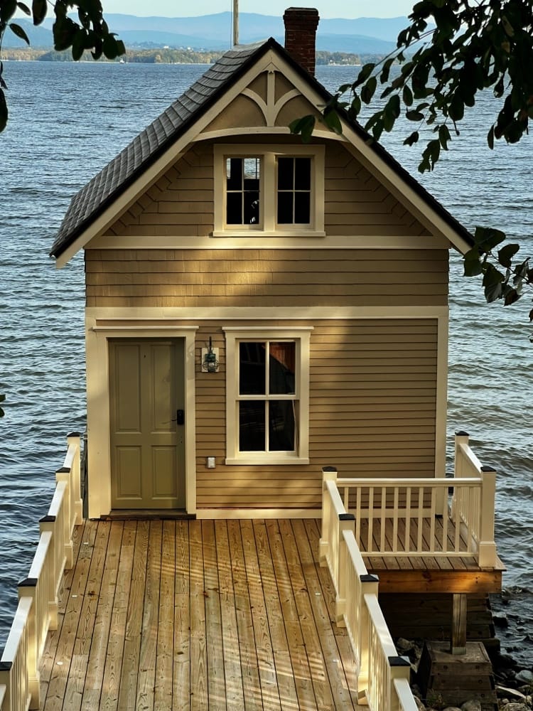 Boathouse Gangway Redux, October 5, 2023 (Photo: R.P. Murphy)