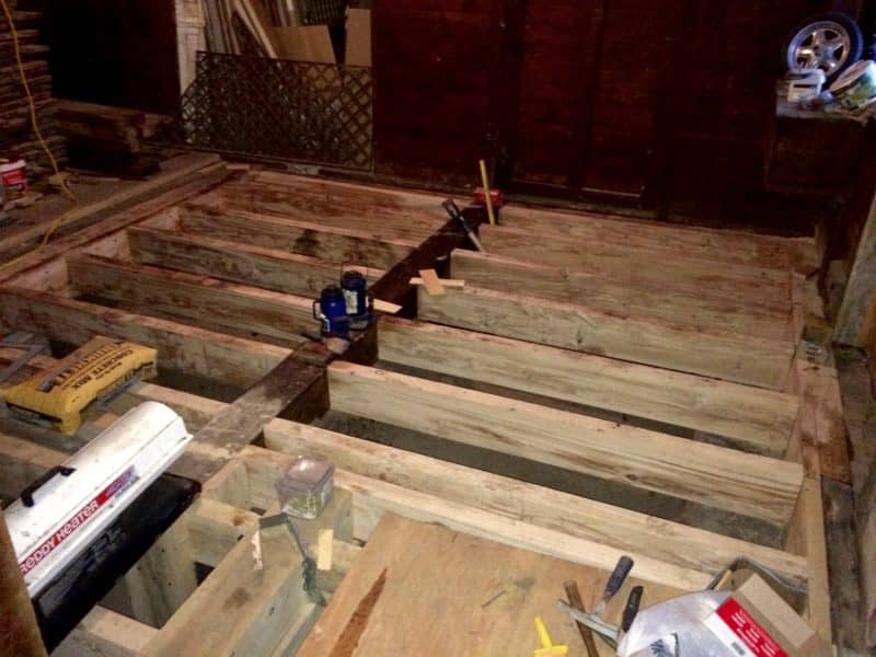 Carriage Barn Renovation: During the winter of 2013-4 we undertook the long overdue project of rebuilding the carriage barn floors, stalls, walls, etc. (Source: Rosslyn Redux)
