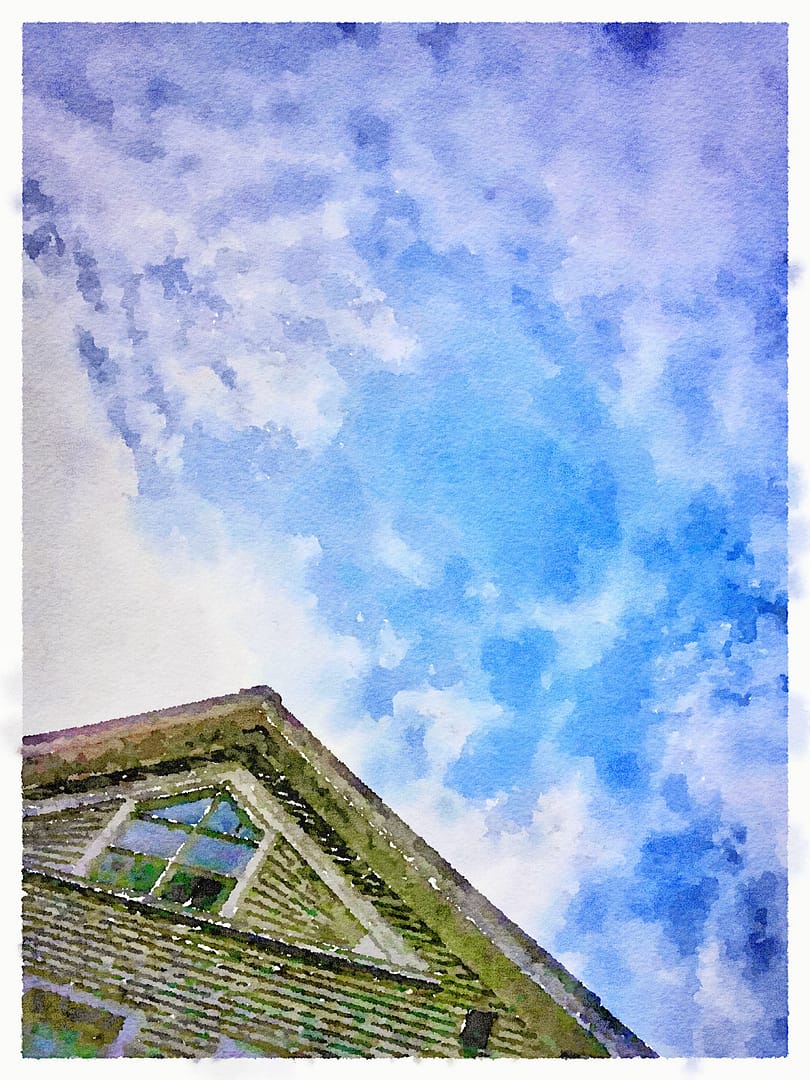 Look Up: morning sky above Rosslyn (Art: Geo Davis)